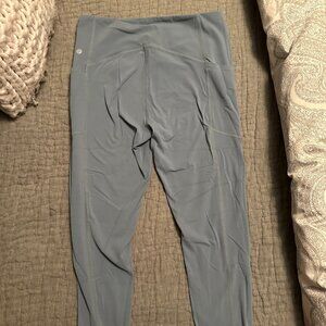 Zella Studio Luxe 7/8 Leggings: Grey Thunder